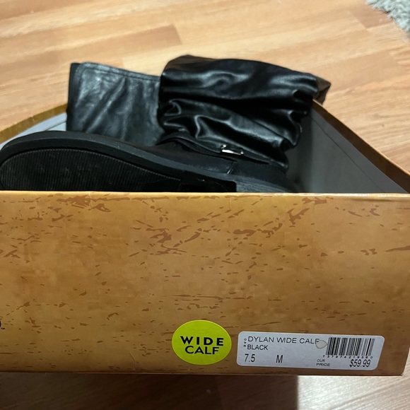 WIDE CALF Black Rider Boots!! - Picture 5 of 7